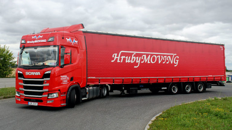 HrubyMOVING - Vozový park - Scania